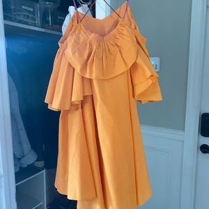 Stores Orange Summer Dress